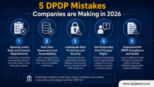 5 DPDP Mistakes Companies are Making in 2026
