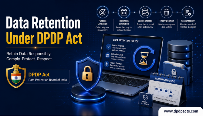 Data Retention Under DPDP Act: Rules, Requirements, Timelines and Best Practices