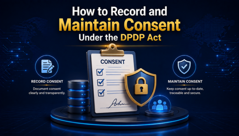 How to Record and Maintain Consent Under the DPDP Act