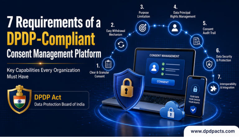 7 Requirements of a DPDP-Compliant Consent Management Platform